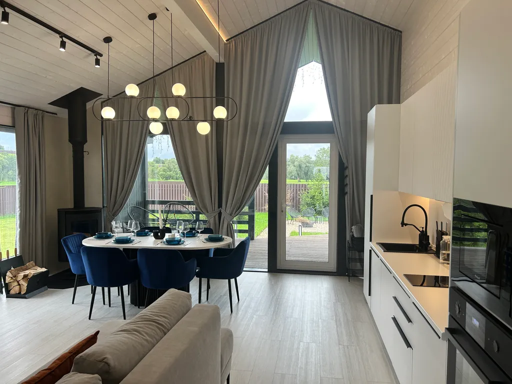 Уютный дом с сауной и чаном