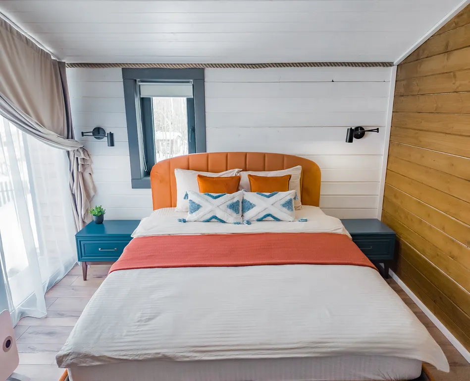 Дом c сауной и видом на лес