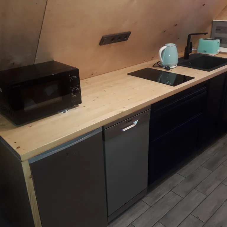 Уютный дом с баней и купелью в сосновом бору