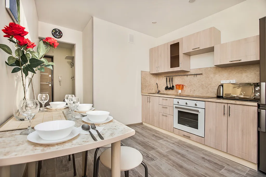 Светлая однокомнатная квартира в центральном районе