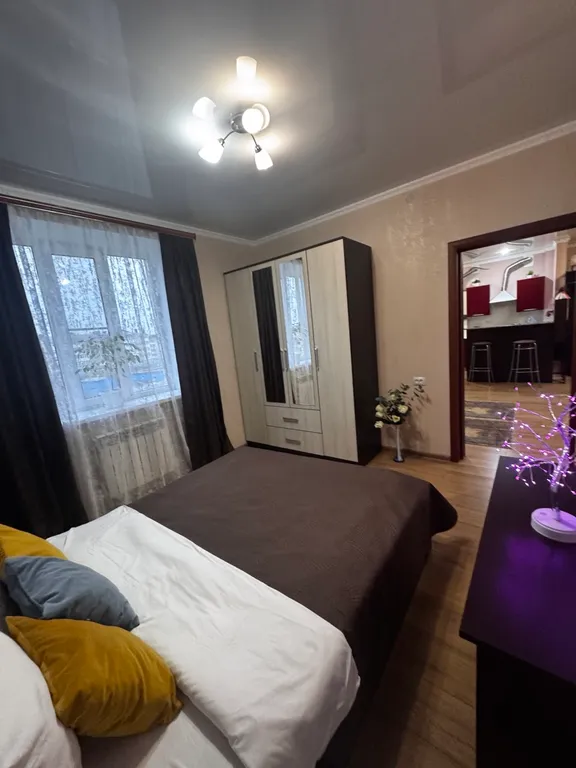 Просторная евродвушка с видом на гору