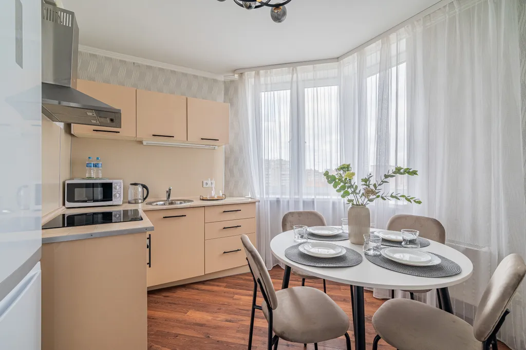 Уютная 2-х комнатная квартира с потрясающим видом на город у метро Чкаловская