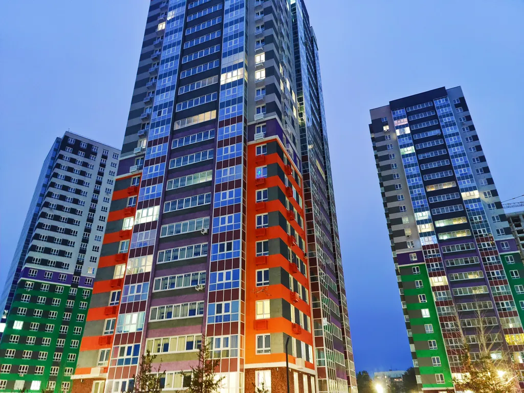 Квартира с панорамным видом на город и Волгу