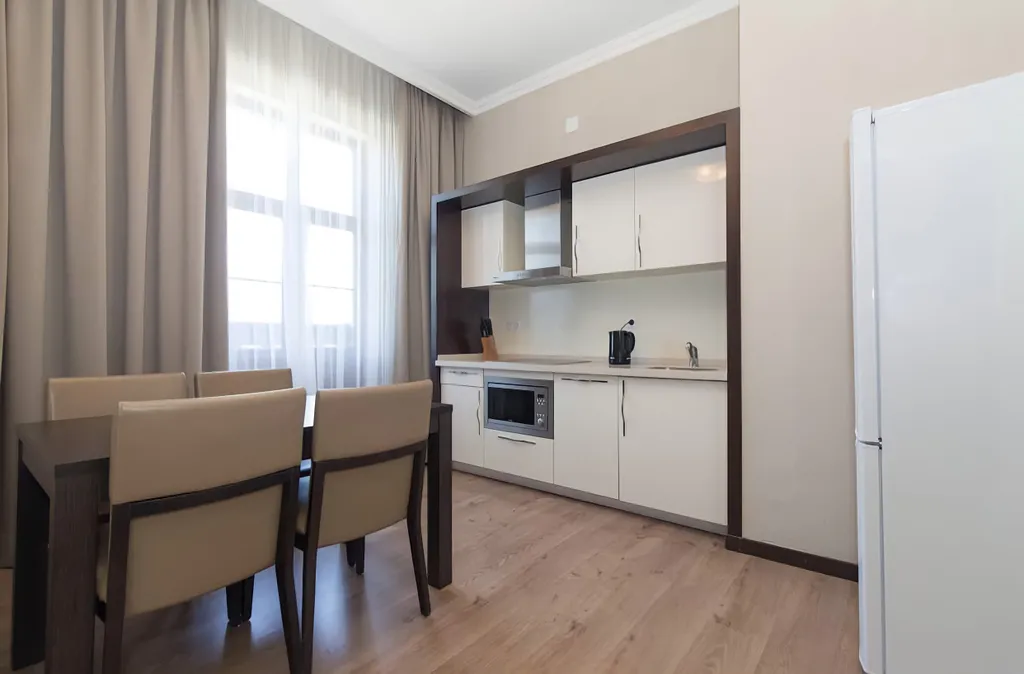 Большие апартаменты с видом на горы