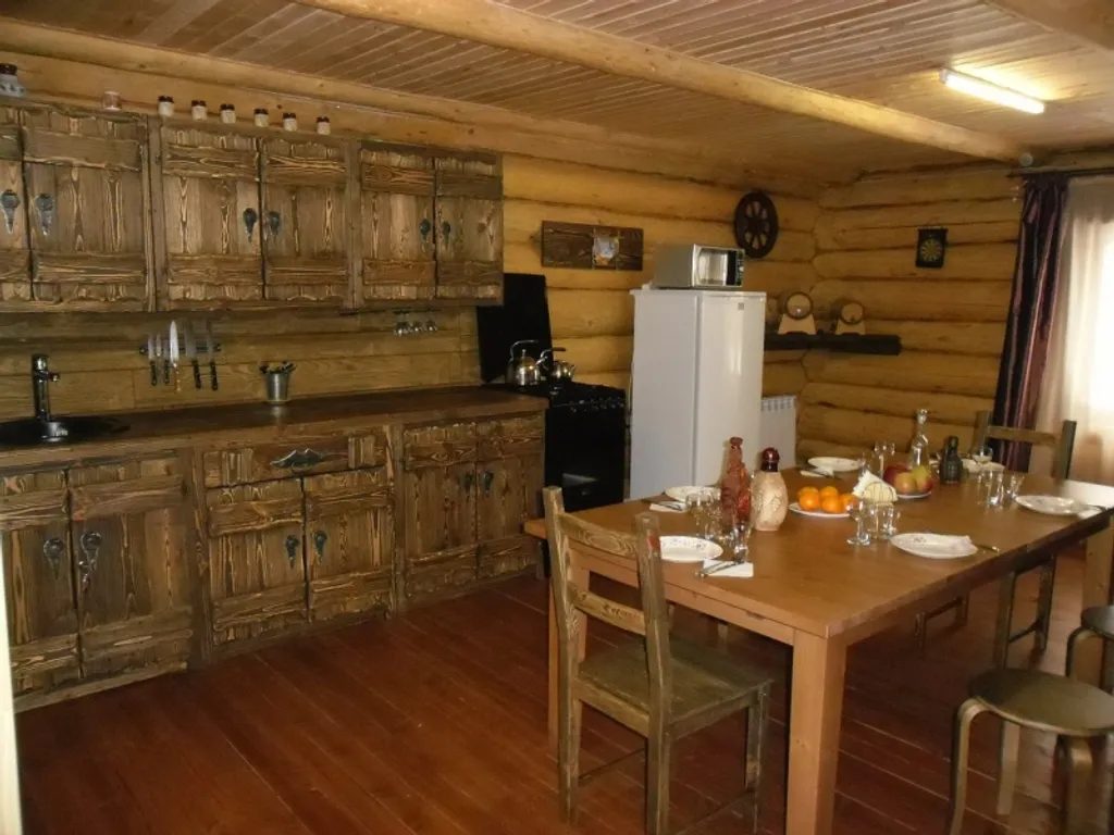 Эко дом в лесу