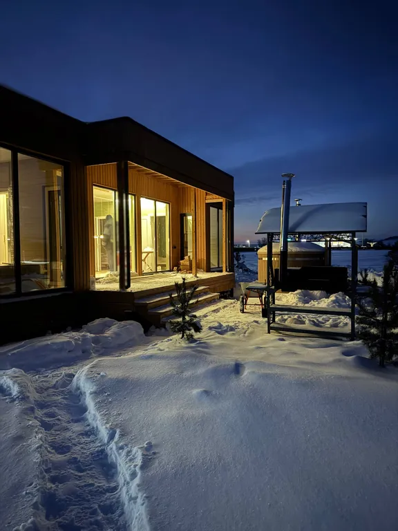 Домик Татарстан, барн-хаус с 1 спальней и большой гостиной