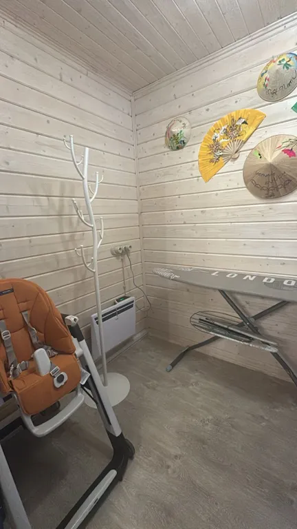 Частный дом с баней на дровах