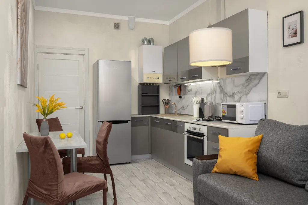 Квартира Квартира Уютная студия с видом на море — Геленджик