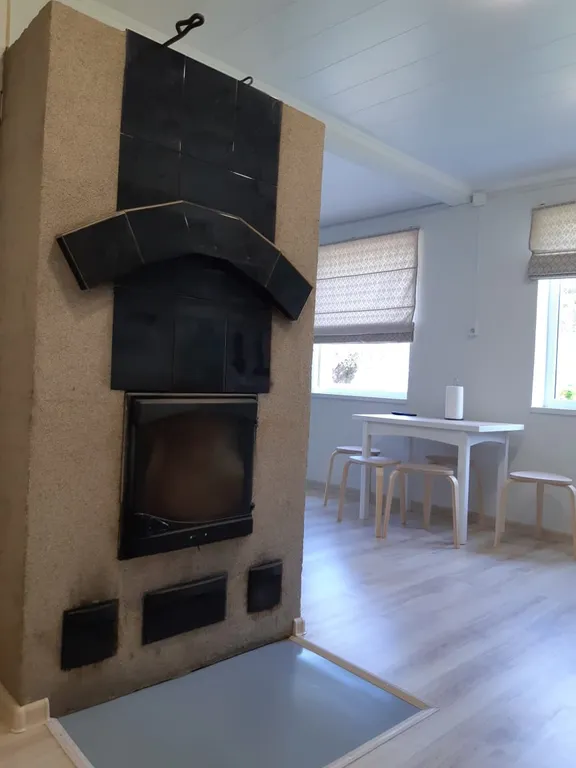 Уютный дом с камином и мангальной зоной