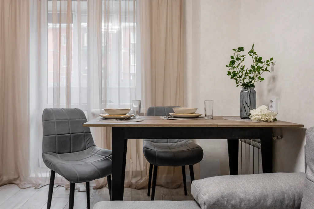 Просторная уютная квартира, 45 м², 3 кровати