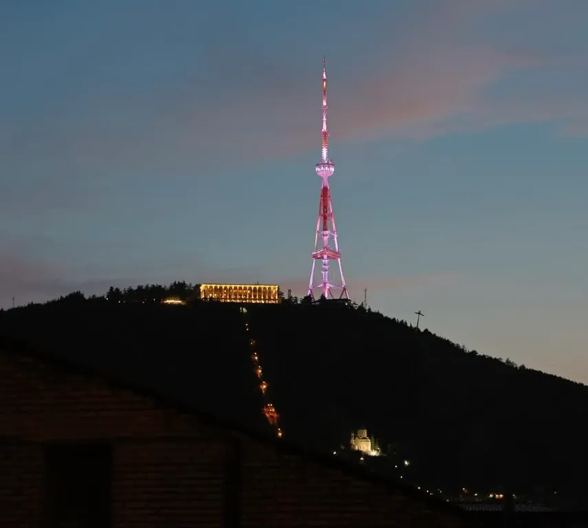 Апартамент с видом на достопримечательности