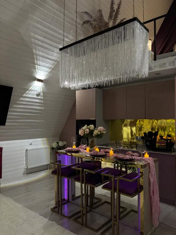 Коттедж Уютный A-frame «Облака» с видом на горы — Гостагаевская