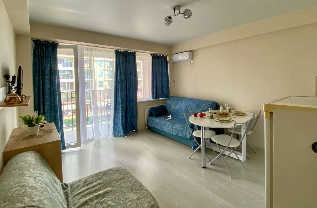 Студия в трех минутах от моря ЖК Каравелла Португалии