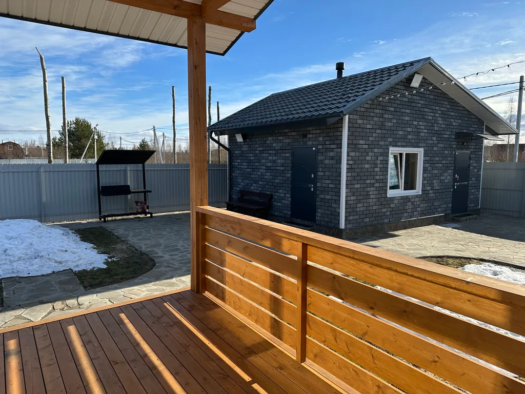 Уютный коттедж с баней недалеко от Ладожского озера