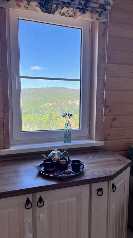 Уютная дача с видом на горы