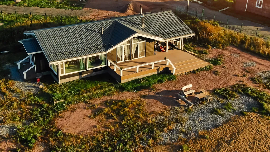 Новый коттедж на берегу ладожских шхер — аренда посуточно в Лахденпохья