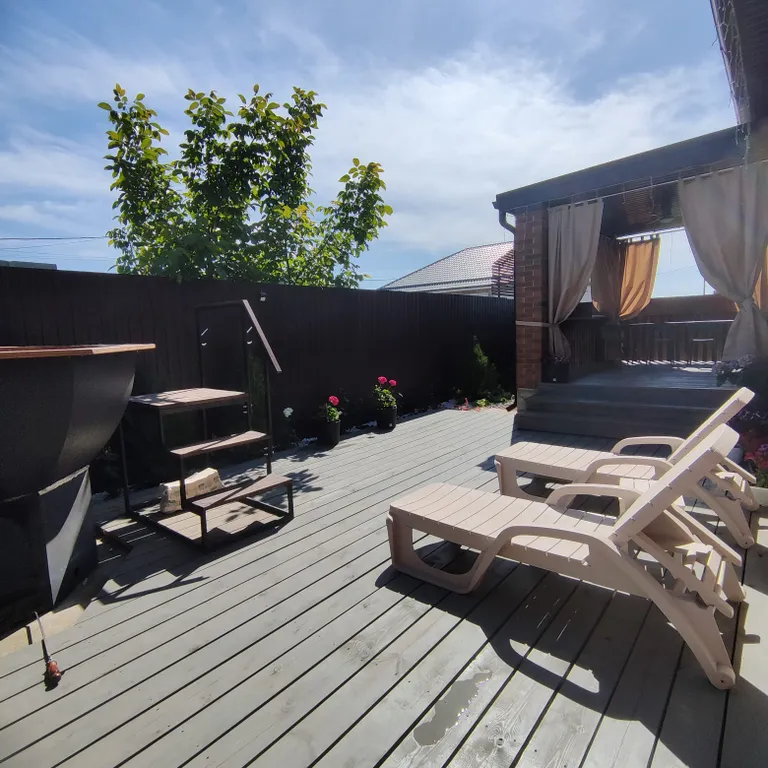 Коттедж Дом с сауной, банный чан, мангал,караоке,терасса — аренда посуточно в Краснодар