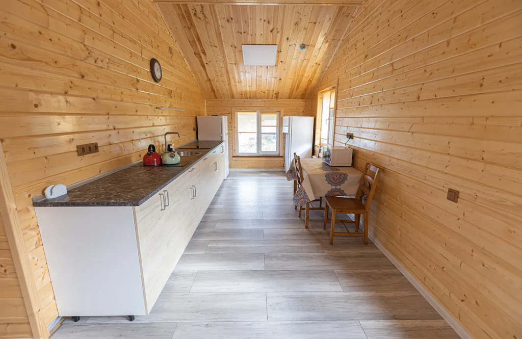 Коттедж на берегу реки Волга