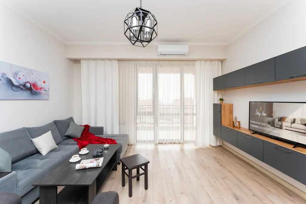 Просторная квартира в новостройке в центре Еревана