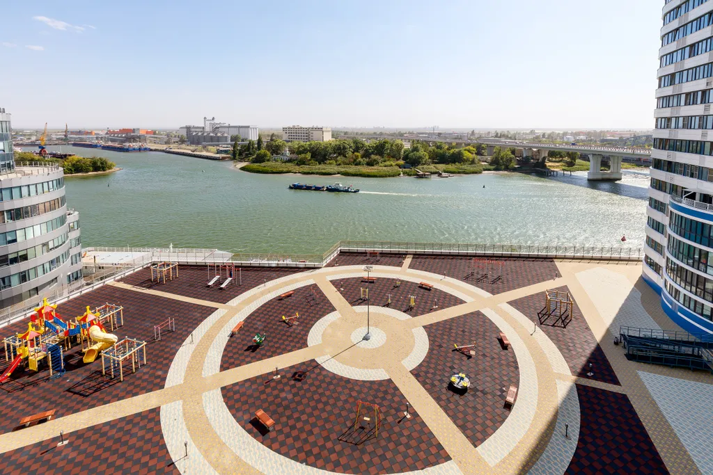 Квартира Lux студия с потрясающим видом на Дон — аренда посуточно в Ростов-на-Дону