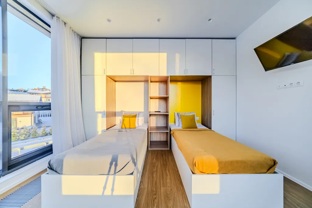 Охтаинн 1-4 с 2 спальнями с видом на горную деревню