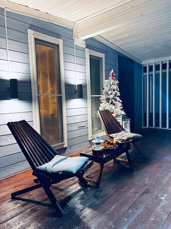 Африканский бунгало с банным чаном