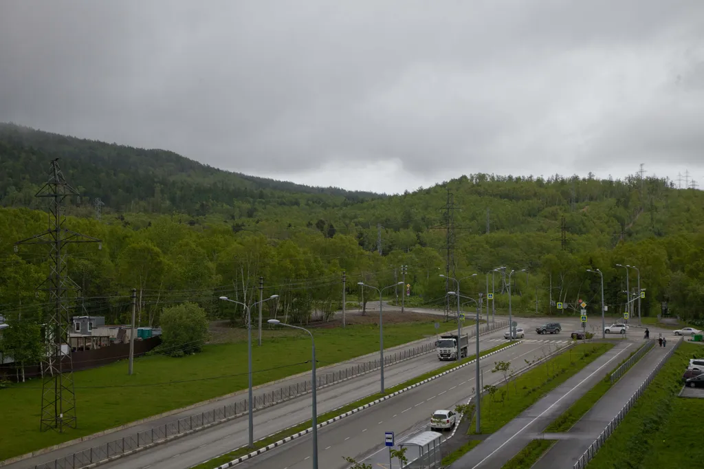 Квартира Студия с видом на лес и горы в ЖК Аралия — аренда посуточно в Южно-Сахалинск