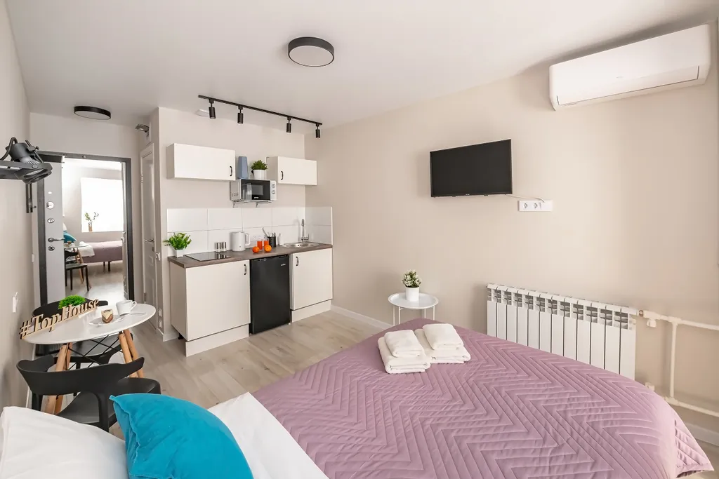 Уютная и просторная студия