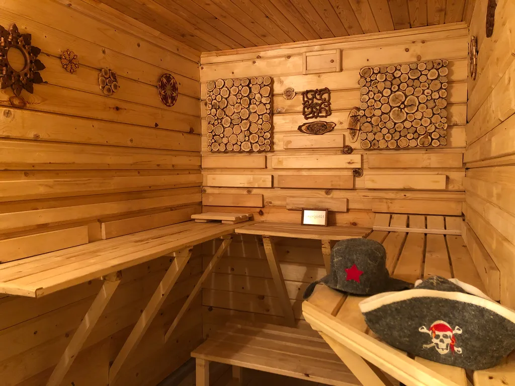 ТеремОК, дизайн сказки с финской сауной и мангал-олень