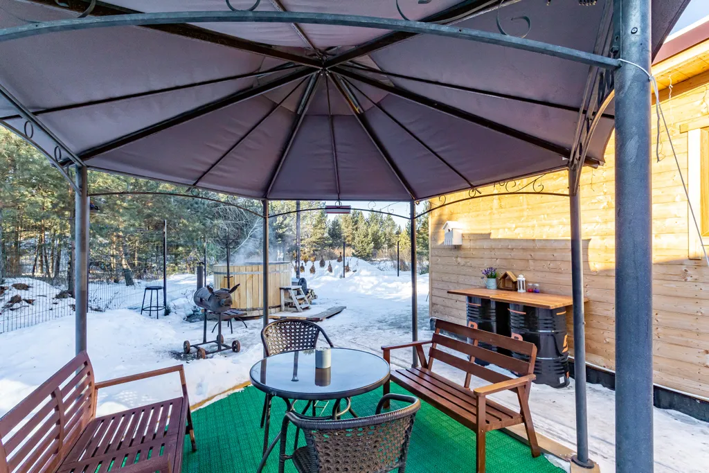 Уютный дом с баней и банным чаном - купелью