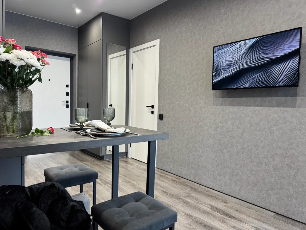 Современная квартира в новом деловом центре Новосибирска