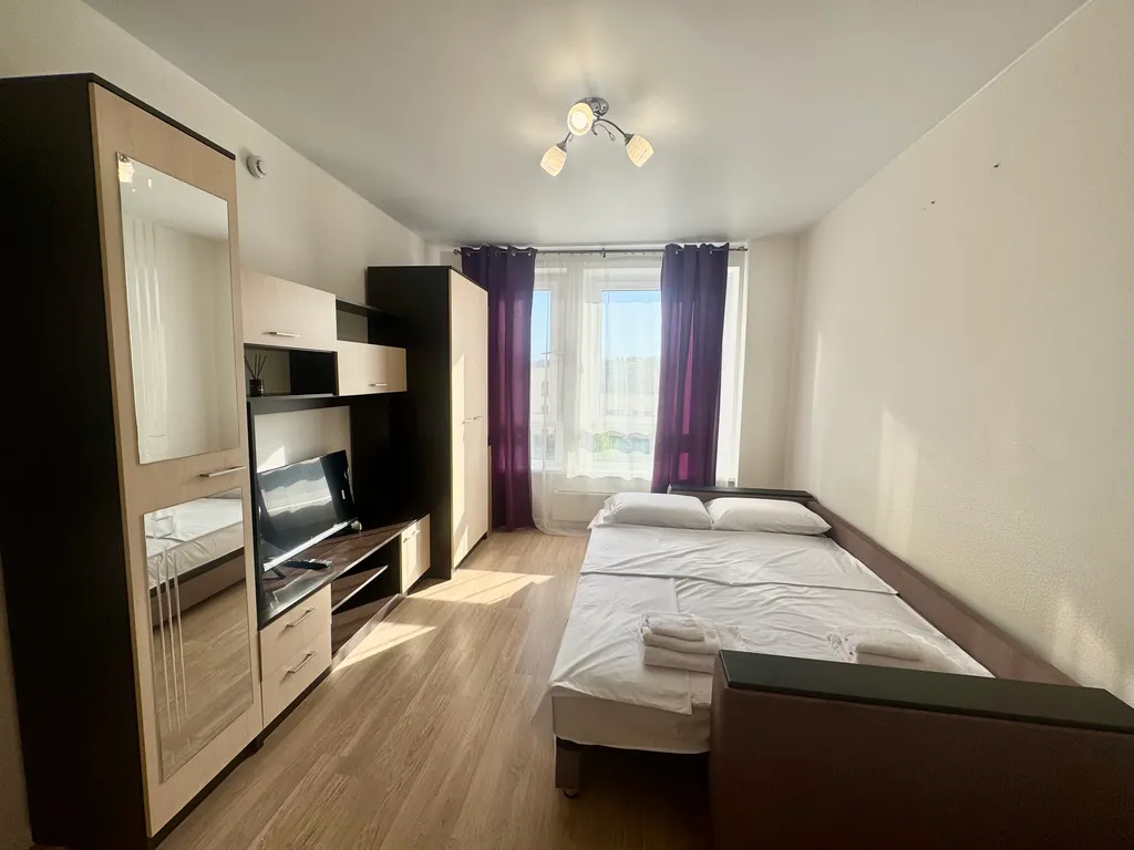 Милый балкончик на 3 этаже в ЖК Митино Парк