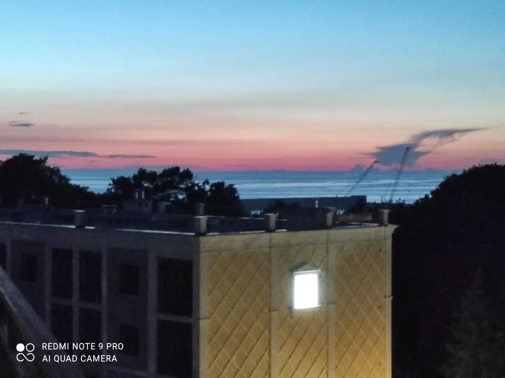 Квартира в парковой зоне с видом на море