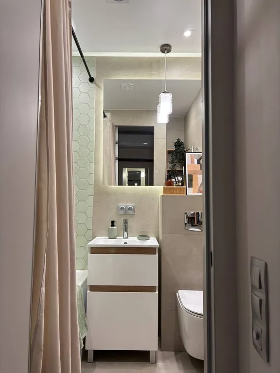 Квартира Квартира Студия Олива Люкс — Новоивановское