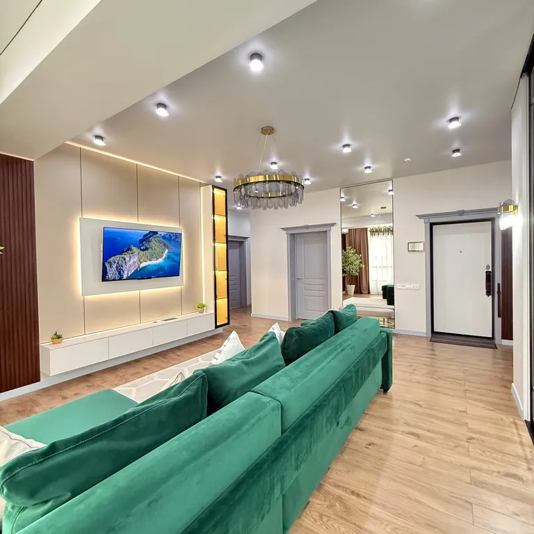 Отличная квартира в модном районе рядом с ТРЦ Мега Алматы