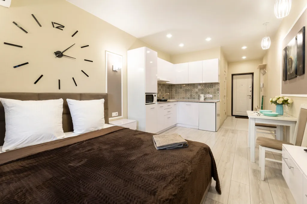 Квартира-студия класса Luxe в центре