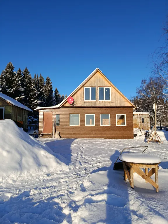 Домик с видом на озеро