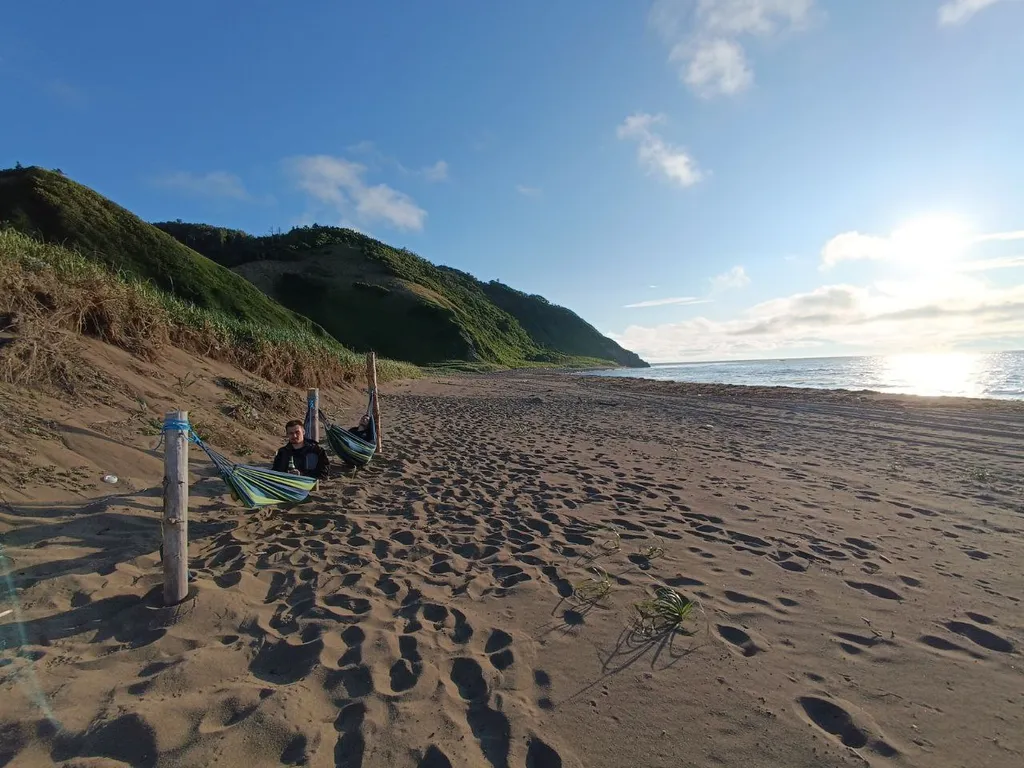 Уютный купол на острове Кунашир