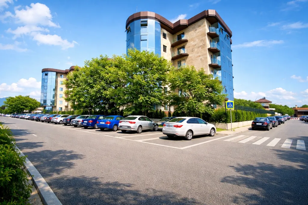 Квартира Квартира Комфорт с видом на горы и балконом — Лазаревское