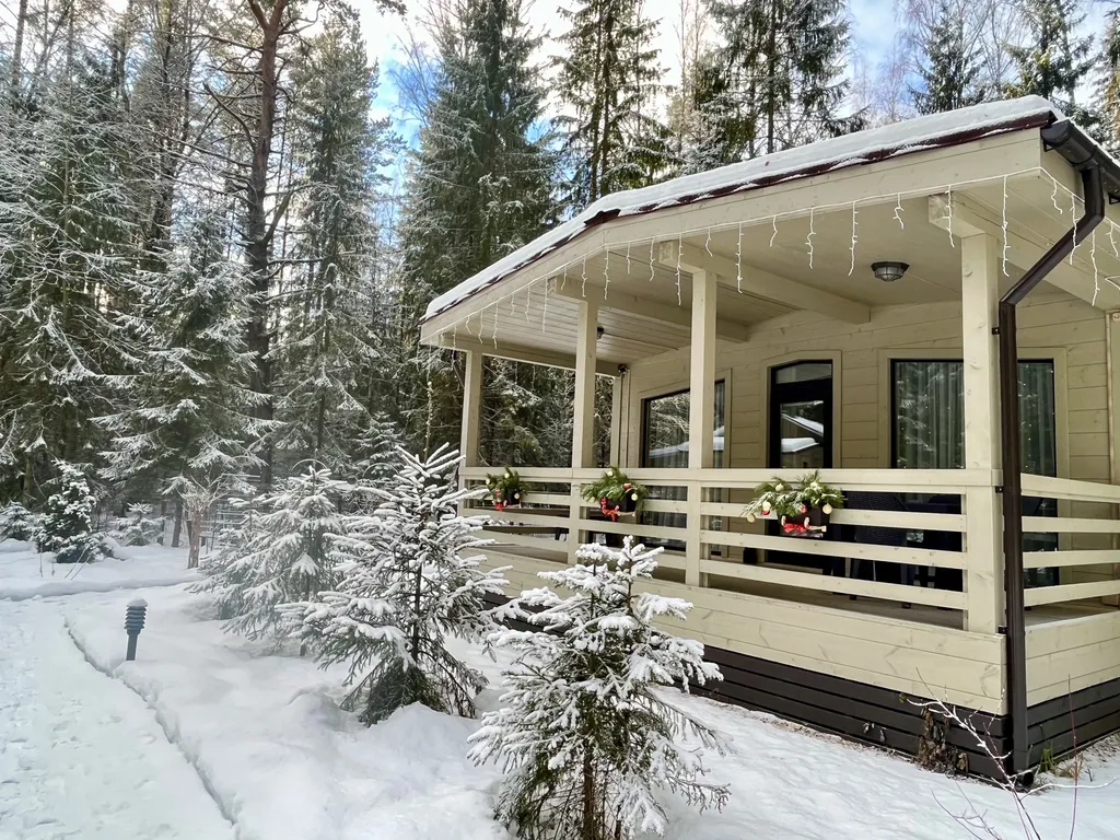 Коттедж Коттедж на озере Волго на Селигере в сосновом бору — Турбаза Чайка