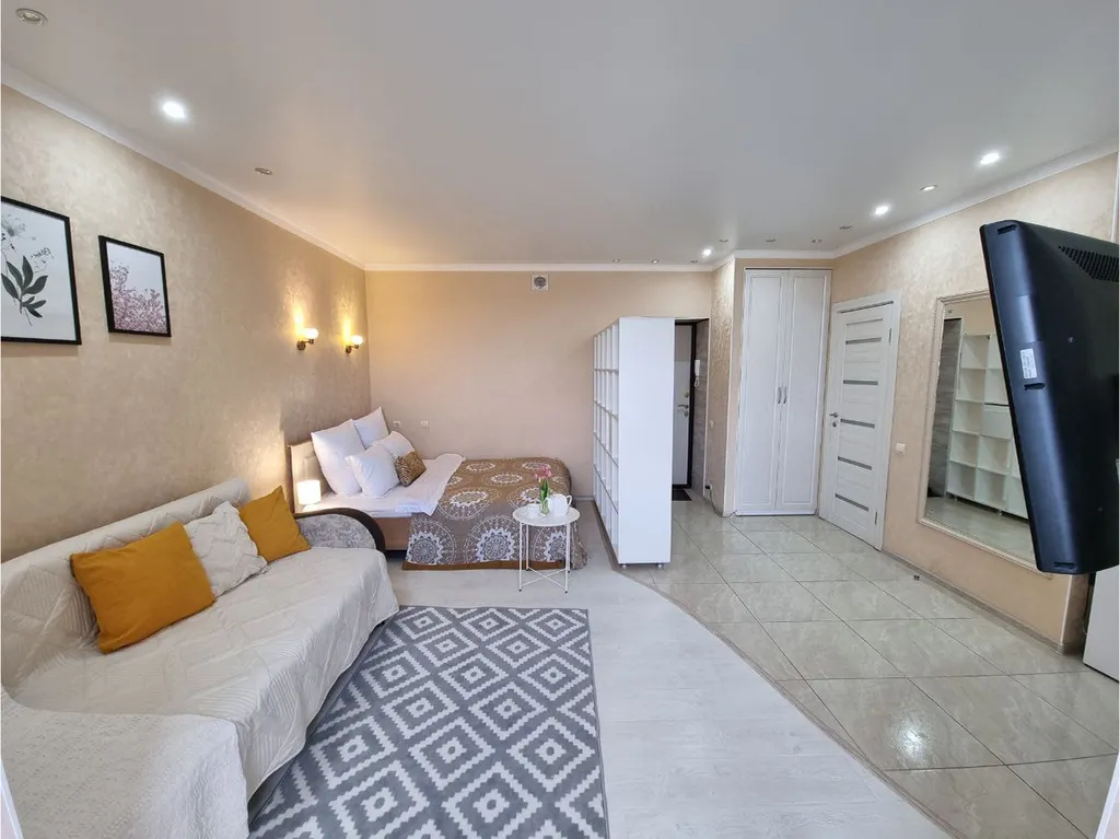 Просторная студия со всеми удобствами