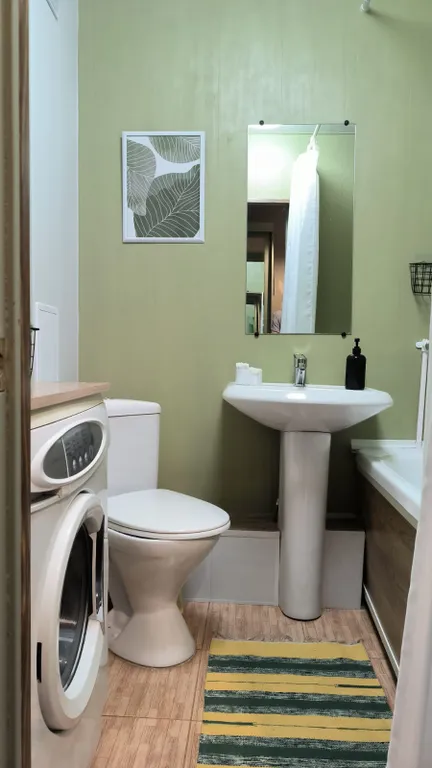 Уютная 1-комнатная квартира, есть всё для комфортного проживания