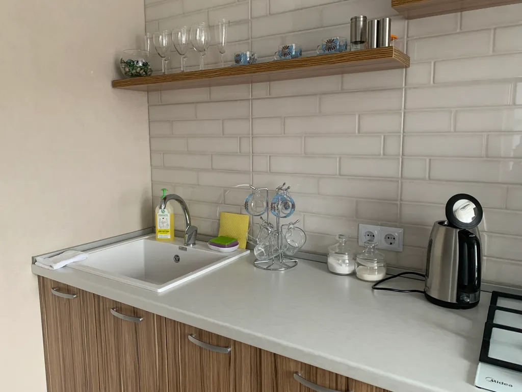 Современная квартира-студия в центре города рядом с ТЦ Восход