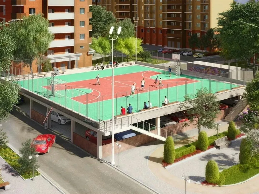 Комфортная студия с видом на реку Волга