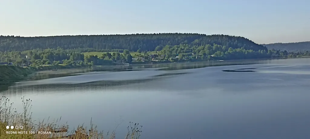 Отличное место для семейного отдыха, с видом на реку