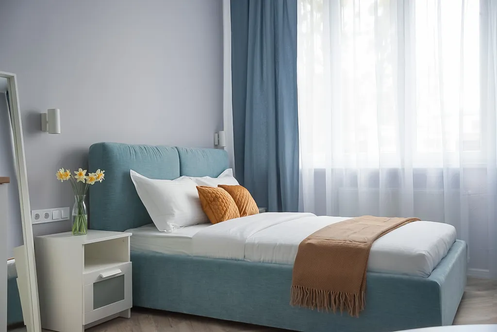 Квартира Квартира Дизайнерская студия Сапфир у парка в центре города — Калининград