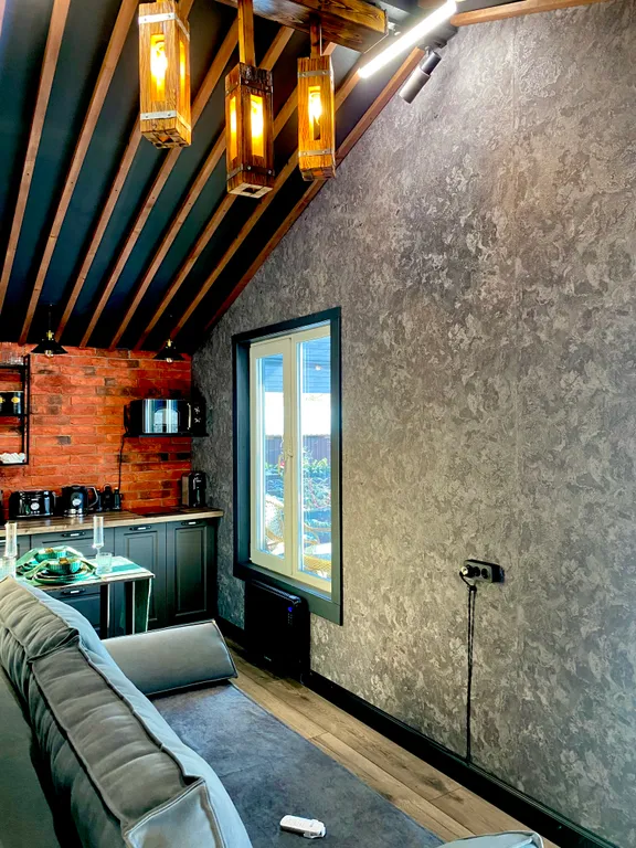 Загородный дом Loft lodge на берегу реки Ангара