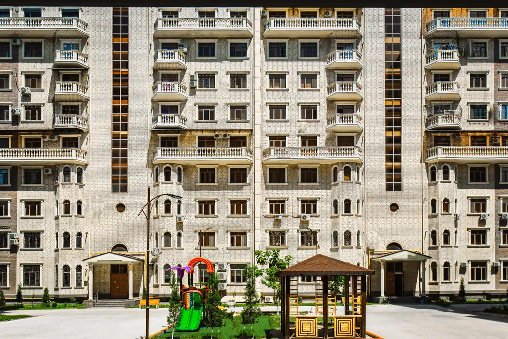 Уютная студия в центре города с видом на Ташкент