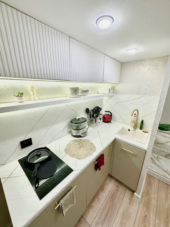 Квартира Квартира Стильная, новая студия на четверых — Москва