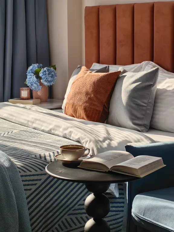 "Терракотовый берег" - Изысканная новая студия в центре города